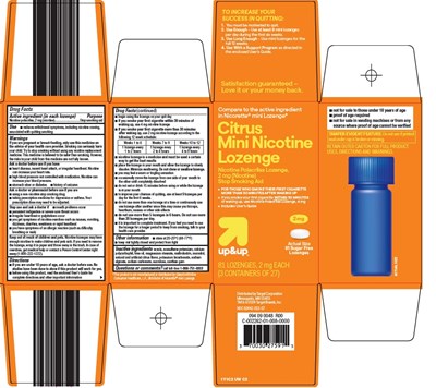 Mini Nicotine Lozenge (Citrus Mini Nicotine Lozenge)